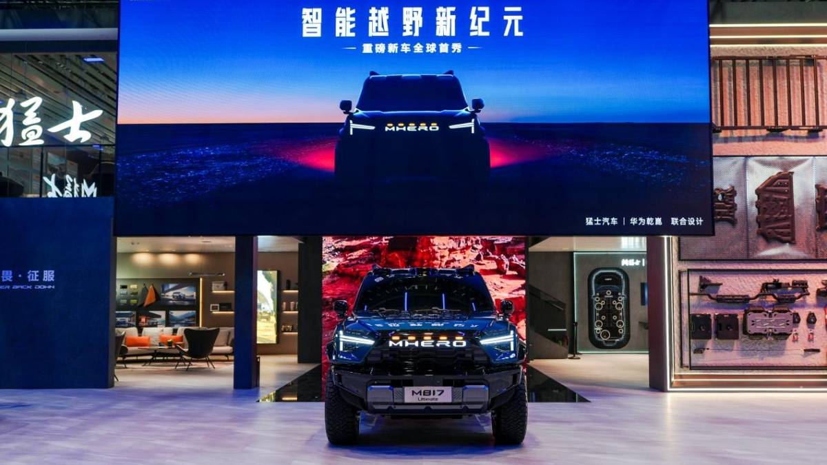 You are currently viewing 猛士 M817 Ultimate 亮相：硬派越野既要强健肌肉，还要聪明大脑丨北京车展