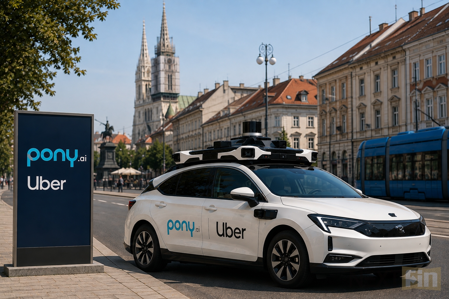You are currently viewing Pony.ai and Uber Set Their Sights on More Than 2,000 Robotaxis in Europe