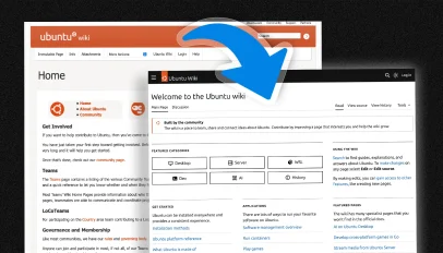 You are currently viewing Ubuntu wiki gets its first overhaul in 16 years