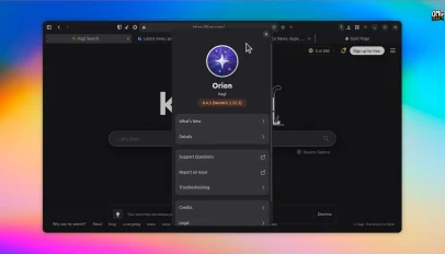 You are currently viewing Development has ended on Orion for Linux